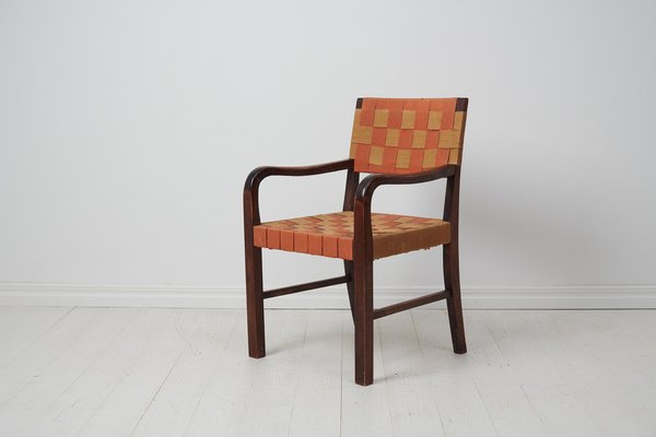 Vintage Swedish Modern Armchair, 1920s