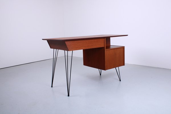 Teak corner sale desk