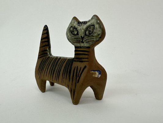 Lisa Larson 猫 置物 LISA L. SWEDEN ヴィンテージ Ceramic Cat Figurine by Lisa Larson for Gustavsberg, Sweden for