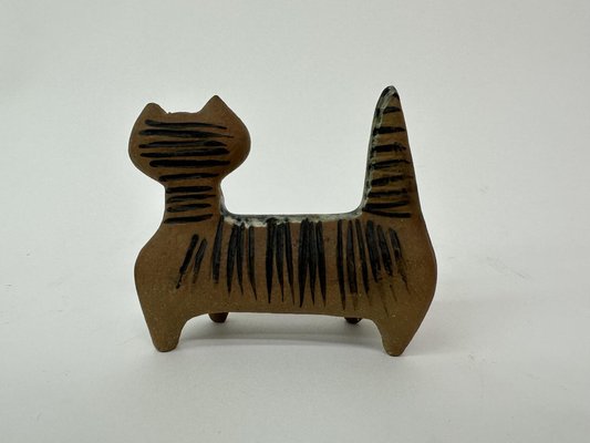 Ceramic Cat Figurine by Lisa Larson for Gustavsberg, Sweden for