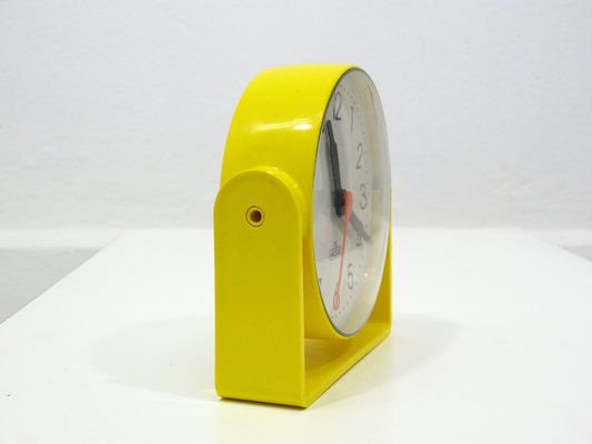 Clock from Die Hausuhr Gelb, 1970s for sale at Pamono