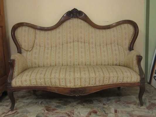 Divano Antico Divano Vintage Legno Divano Antico Luigi Filippo