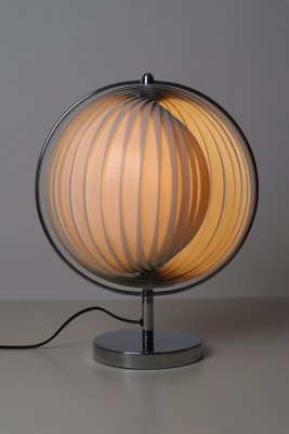 Lámpara de mesa Moon vintage de Kare, años 80 venta en Pamono