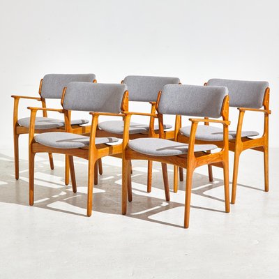 Model 49 Oak Armchair by Erik Buch for O.D. Møbler, 1960s Model 49 Oak Armchair by Erik Buch for O.D. Møbler, 1960s