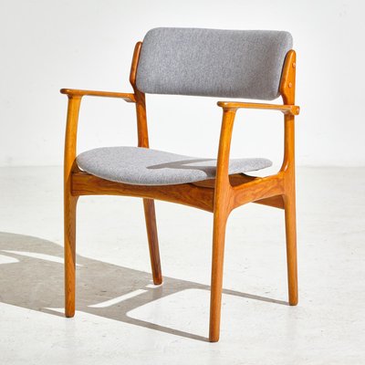 Model 49 Oak Armchair by Erik Buch for O.D. Møbler, 1960s Model 49 Oak Armchair by Erik Buch for O.D. Møbler, 1960s