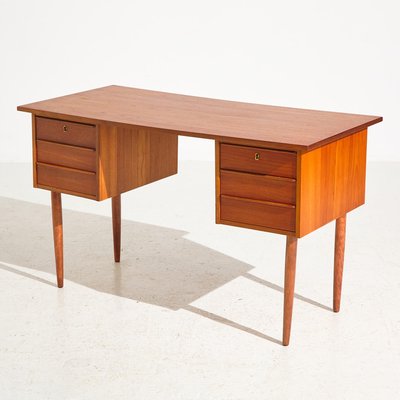 Vintage teak desk deals