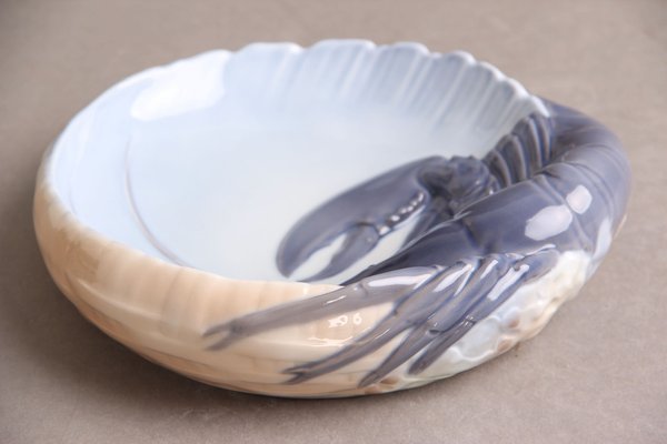 Model 3498 Lobster Bowl from Royal Copenhagen, 1980s for sale at