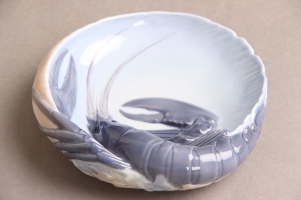 Model 3498 Lobster Bowl from Royal Copenhagen, 1980s for sale at