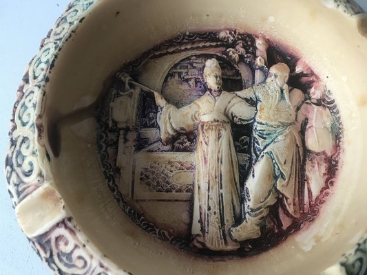 【希少】煙草盆茶道京都Old Japanese ashtray and vase 希少】煙草盆茶道京都Old Japanese ashtray and vase