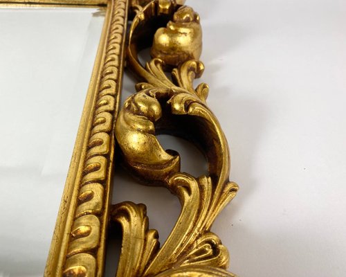 Specchio da Parete Vintage in Legno con Cornice di Design