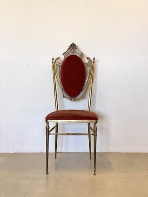 Vintage brass chair hotsell