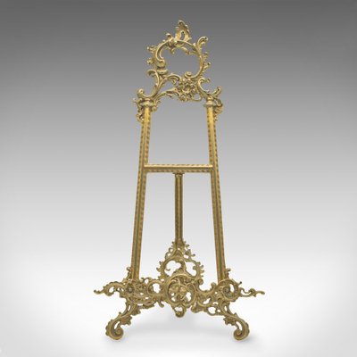 Art Nouveau English Picture Stand in Brass, 1920s for sale at Pamono