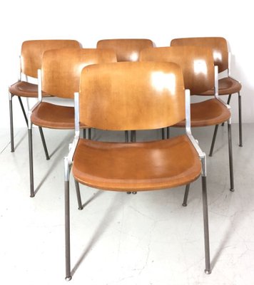 DSC 106 Desk Chairs by Giancarlo Piretti for Castelli / Anonima
