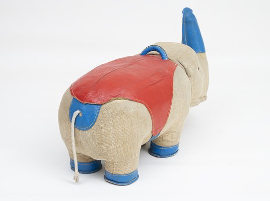 Vintage Rhino Therapeutic Toy by Renate Mller for H. Josef Leven, Sonneberg, 1960s for sale at Pamono Vintage Rhino Therapeutic Toy by Renate Mller for H. Josef Leven, Sonneberg, 1960s for sale at Pamono