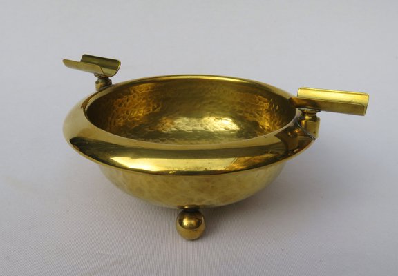 German Art Deco Brass Cigar Ashtray from WMF Geislingen for sale