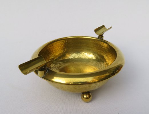 German Art Deco Brass Cigar Ashtray from WMF Geislingen for sale
