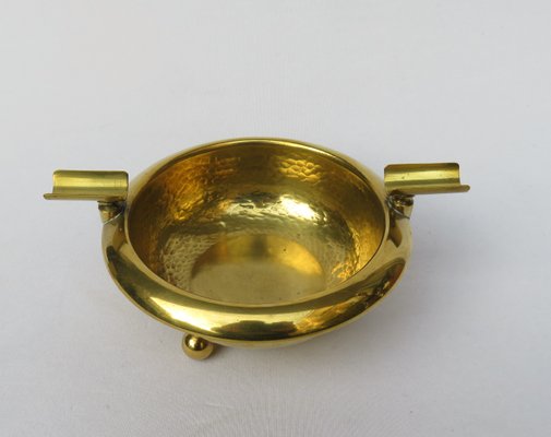 German Art Deco Brass Cigar Ashtray from WMF Geislingen for sale