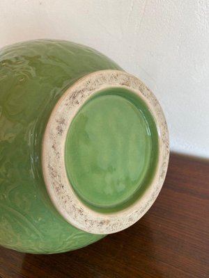 19th Century Celadon Vase in Fine China for sale at Pamono