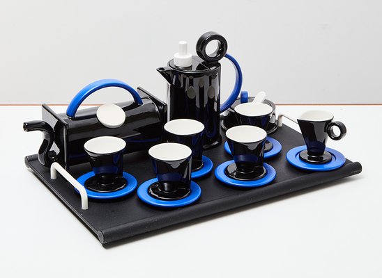 Ceramic Hollywood Collection Coffee Set & Tea Pot by Marco Zanini