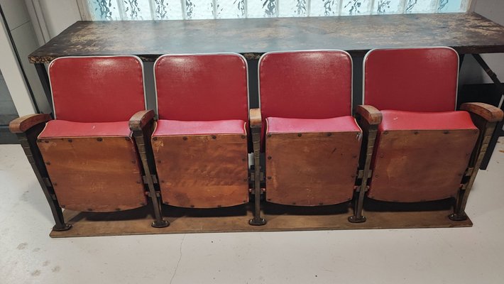 Vintage Cinema Seating 1940s for sale at Pamono