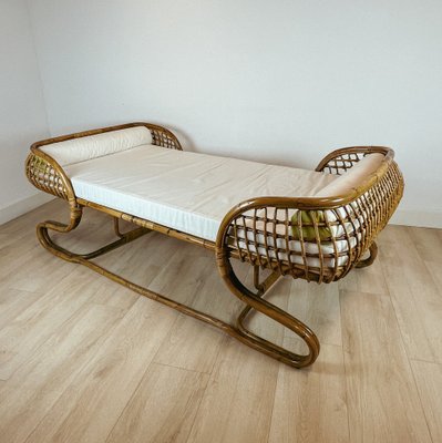 Vintage cheap cane daybed