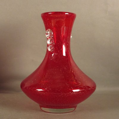 Vintage red vase.