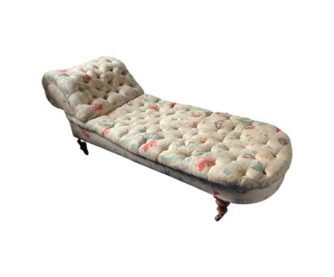 Floral chaise deals