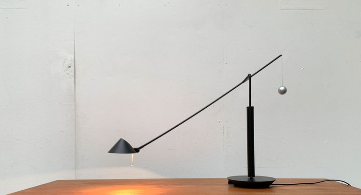 Vintage Postmodern Italian Nestore Table Lamp by Carlo Forcolini