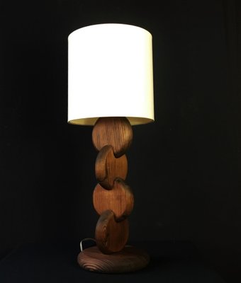terwijl Thuisland Grondig Sculptural Table Lamp from Temde, Switzerland, 1950s for sale at Pamono