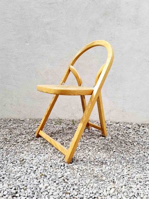 Mid-Century Italian Arca Folding Chair by Gigi Sabadin for