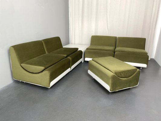 Orbis Lounge Sofa Set by Luigi Colani for COR, Germany, 1970s, Set of 6 for  sale at Pamono
