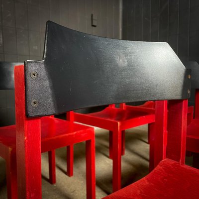 Large Vintage Wooden Canto Chair by Schlapp Möbel for sale