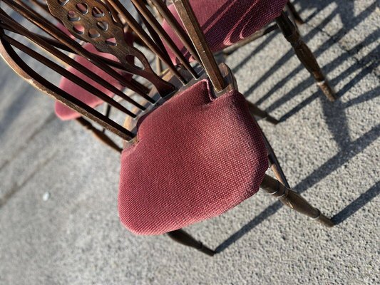 Windsor Wheelback Dining Chairs Set of 6