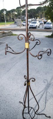 Coat Rack in Wrought Iron, 1800s for sale at Pamono