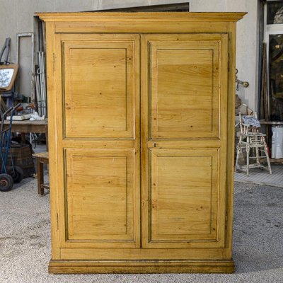 Armadietto Da Parete In Legno Rustico Con Doppia Anta E Vetro – Haigopa, Vintage, Già Montato (54x22x62 Cm)