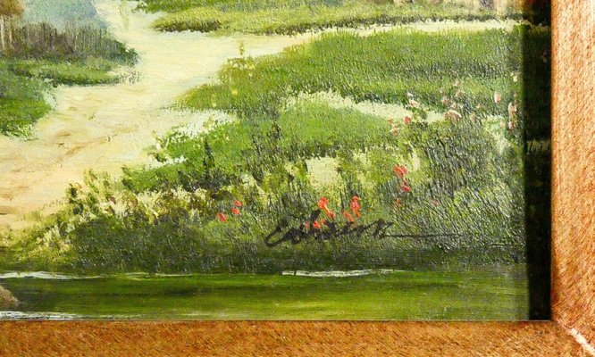 Baguette Doré Ancienne pour peinture huile ou portrait – Cadre à Part