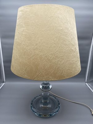 Glass Atlantic Table Lamp by Michael Bang for Holmegaard, Sweden, 1970s for  sale at Pamono