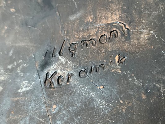 【Made in sweden】Tilgmans Keramik　壁掛けプレート Vintage Tilgmans Keramik Wall Plaque by Eivor Lang | Made in