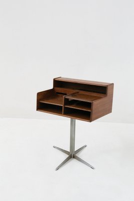 Small wood 2024 and metal desk