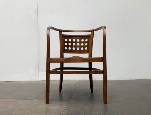 Art Deco Model 721 Arm Chair by Otto Wagner for J&j Kohn