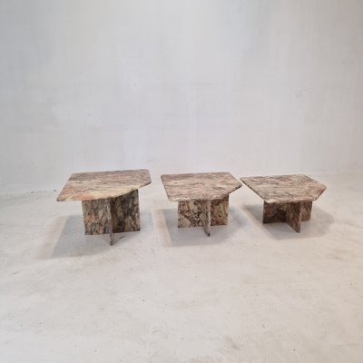 Vintage solid marble coffee table online