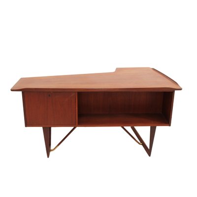 Mid century on sale boomerang desk