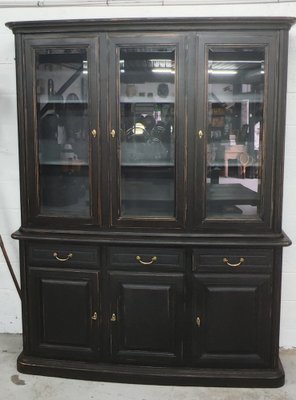 Large black china cabinet online