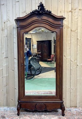 Bonnetiere Cabinet in Rosewood 1800s