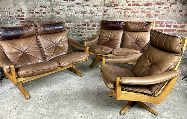Set di 4 sedie vintage di WH Klein del 1960 cir