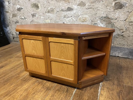 Squares Teak TV Cabinet from Nathan 1960s for sale at Pamono