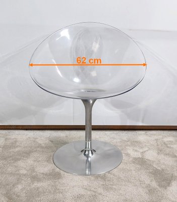 EROS Swivel Armchair by Philippe Starck for Kartell, 2000s EROS Swivel Armchair by Philippe Starck for Kartell, 2000s
