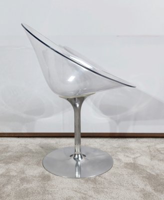EROS Swivel Armchair by Philippe Starck for Kartell, 2000s EROS Swivel Armchair by Philippe Starck for Kartell, 2000s