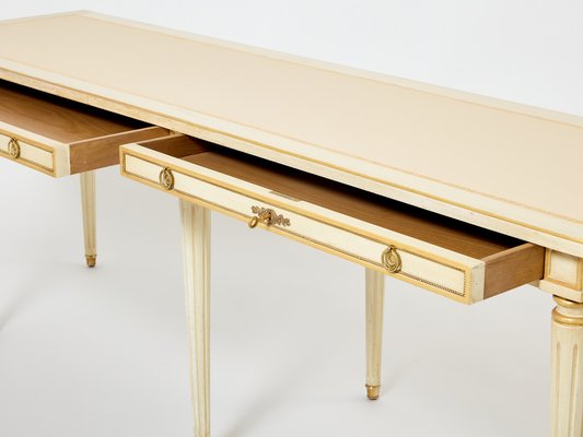 Neoclassical Louis XVI Style Console Table from Maison Jansen, 1950s