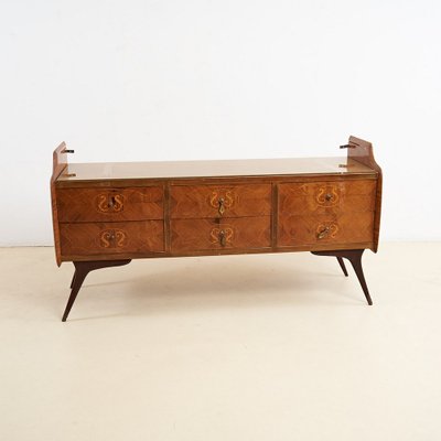 Brown credenza deals